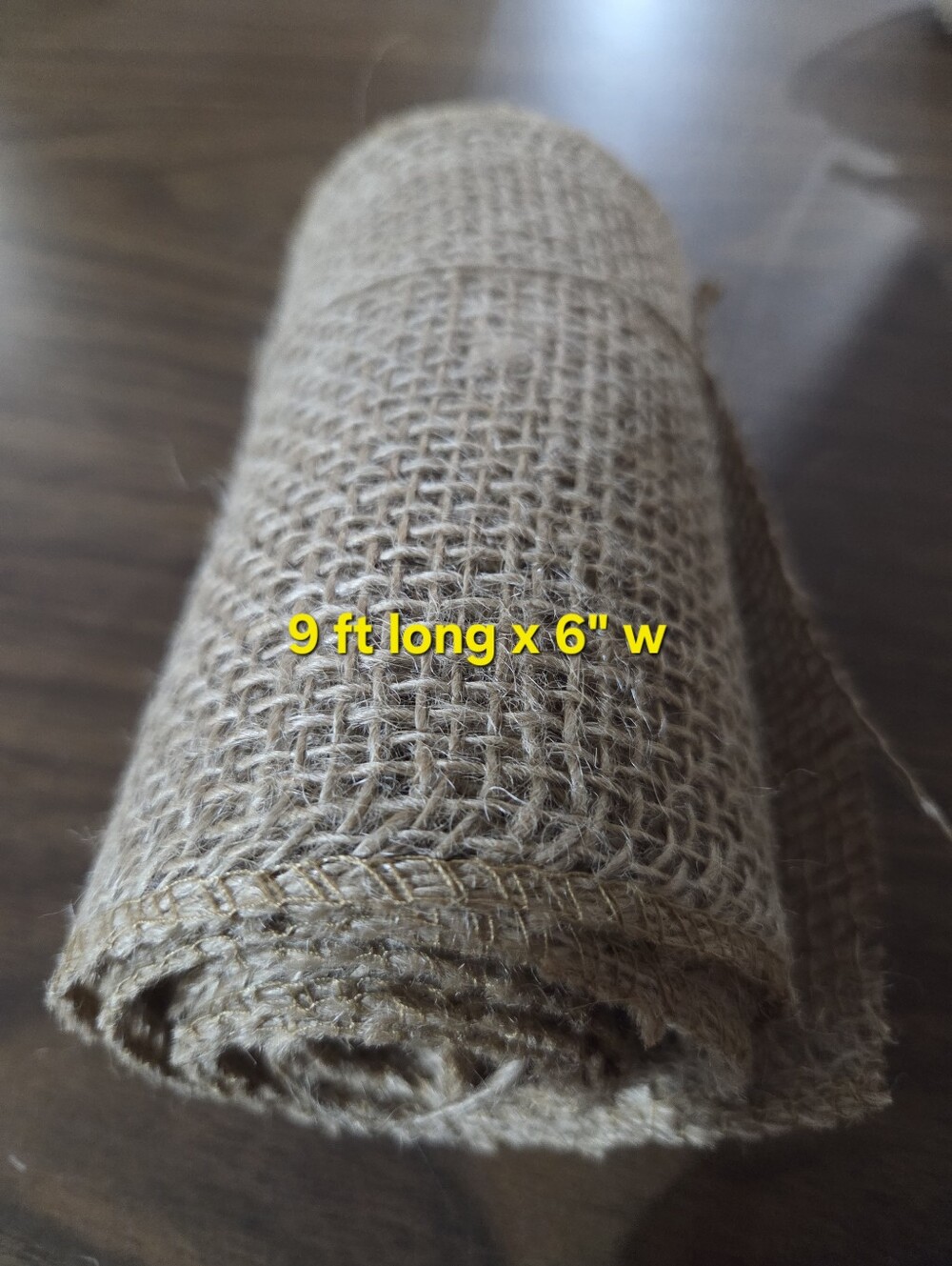 Burlap Table Runners In Various Sizes - Picture 2 of 5